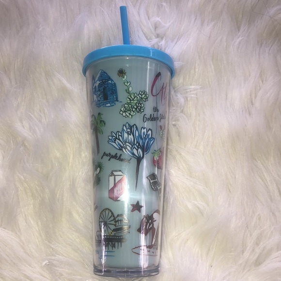 💙NEW💙Starbucks Periwinkle California Tumbler /read description/ - Picture 2 of 3